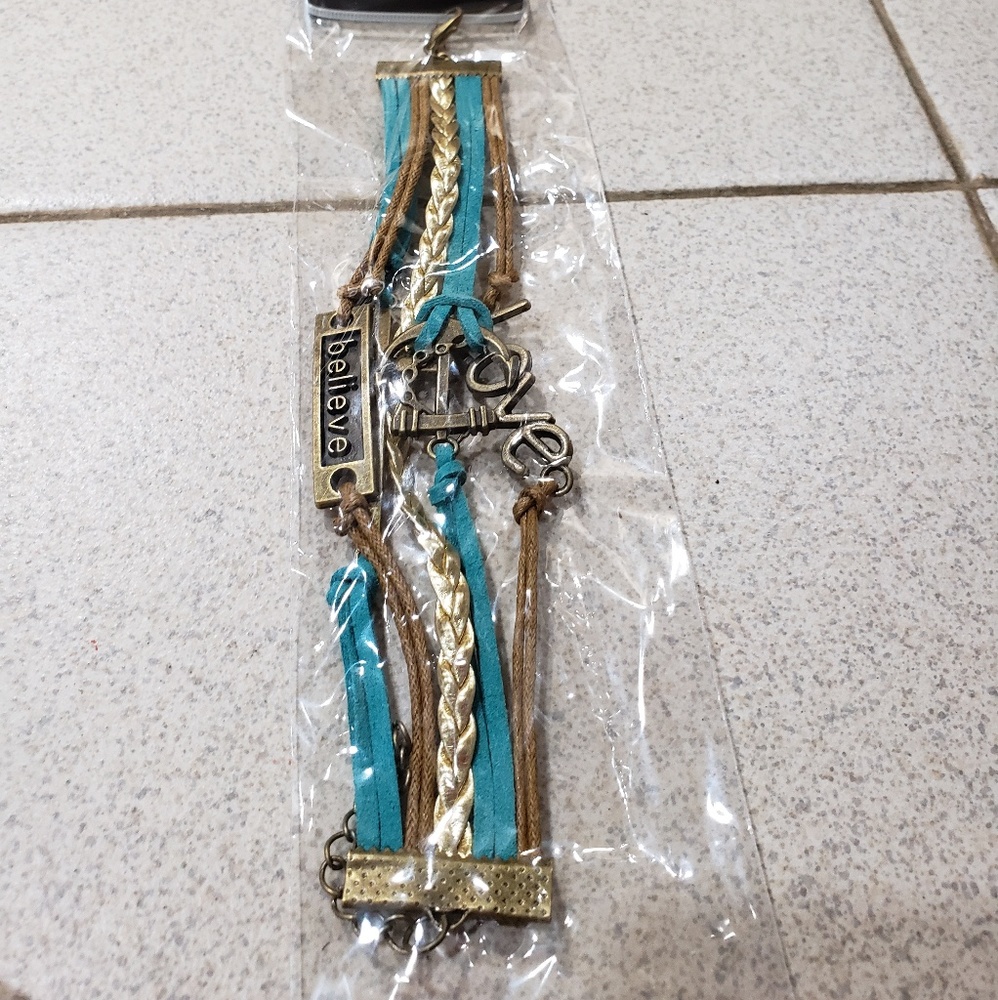 NEW Jesus is my anchor bracelet